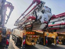 XCMG Factory 62m Second-hand HB62V Truck Mounted Concrete Pump Stania chassis for Sale